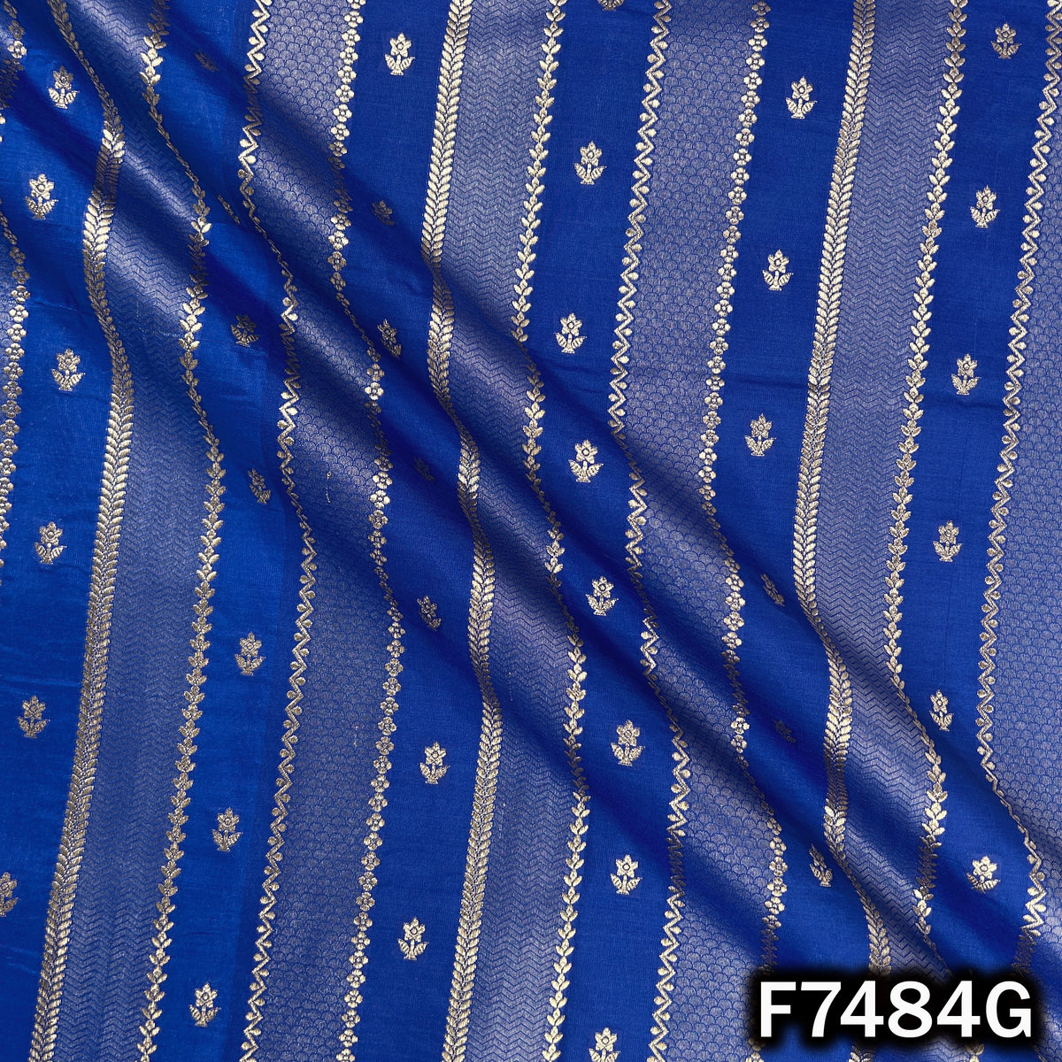 Banarasi Brocade Silk Fabric - F7484