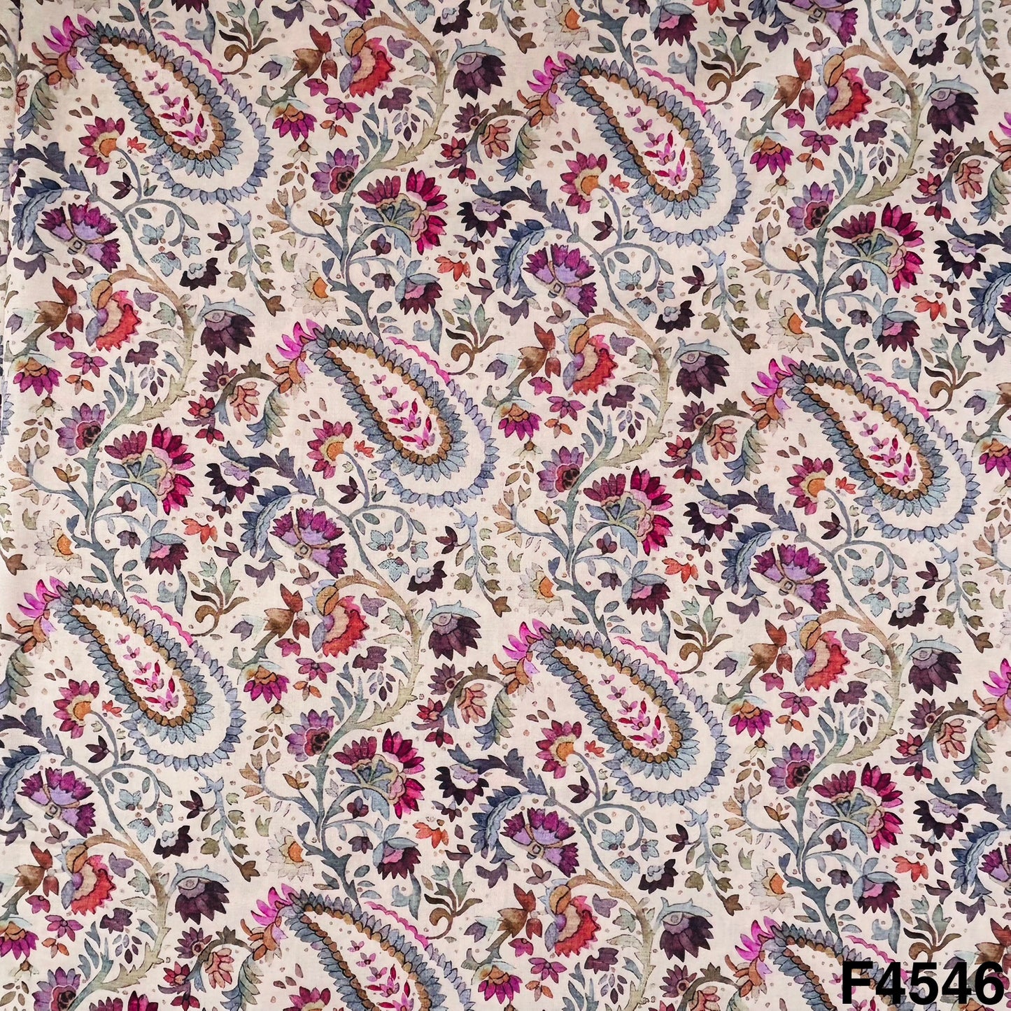 Pejali Print Cambric Cotton Fabric- F4546