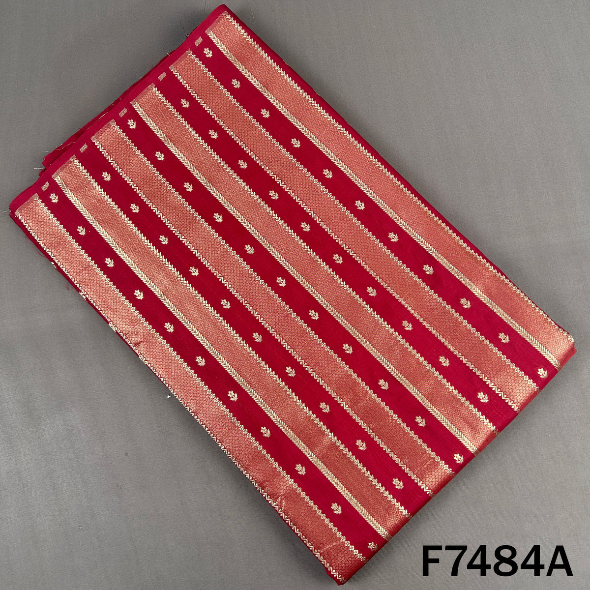 Banarasi Brocade Silk Fabric - F7484