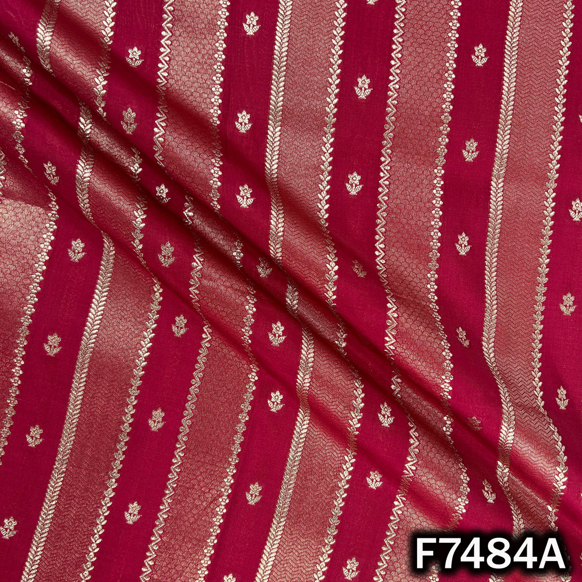 Banarasi Brocade Silk Fabric - F7484