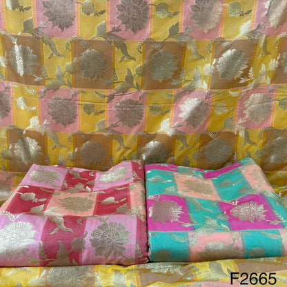 Silk Brocade Fabric-F2665
