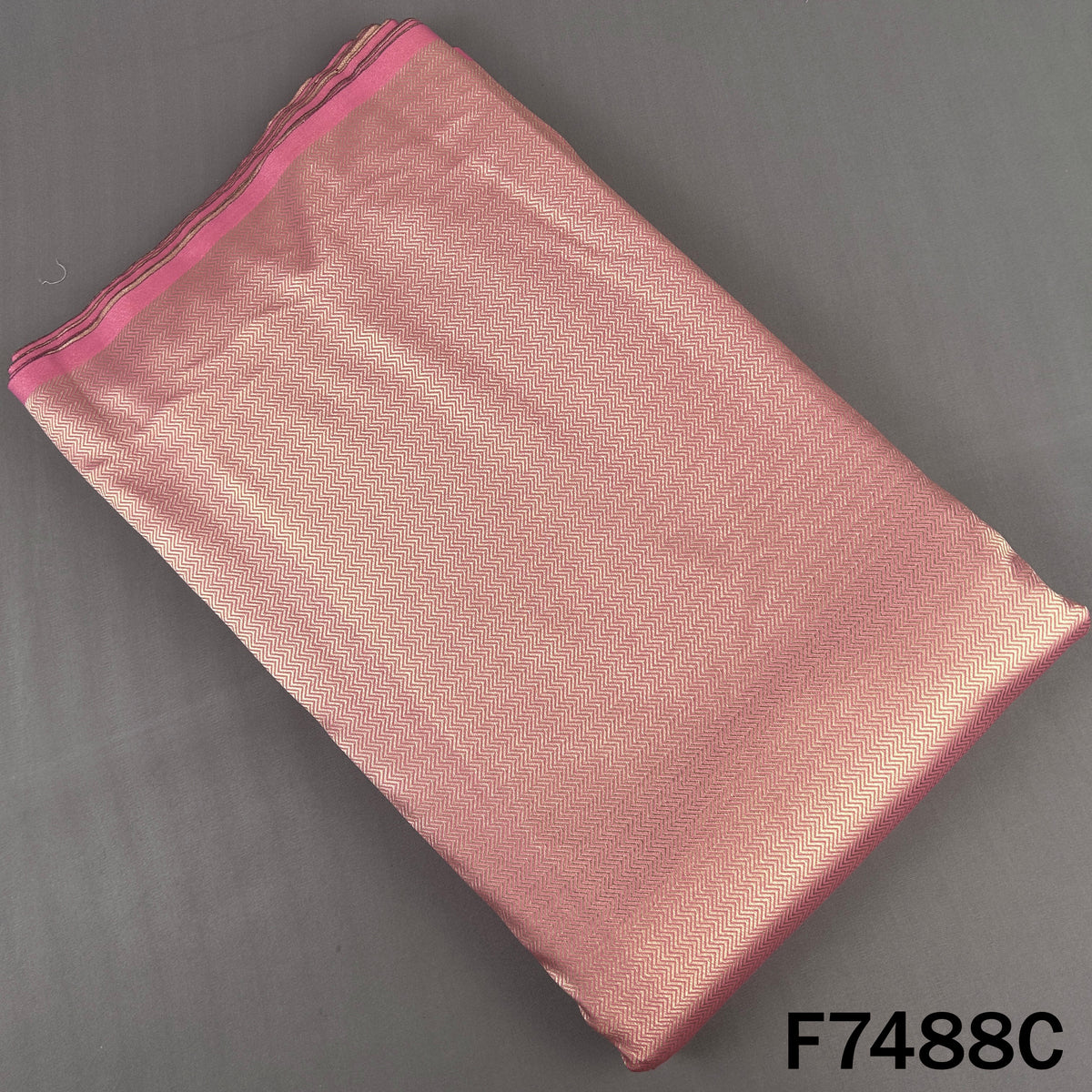 Self Jacquard Brocade Fabric - F7488