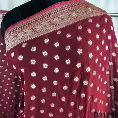 Banarasi Georgette Dupatta-D2178