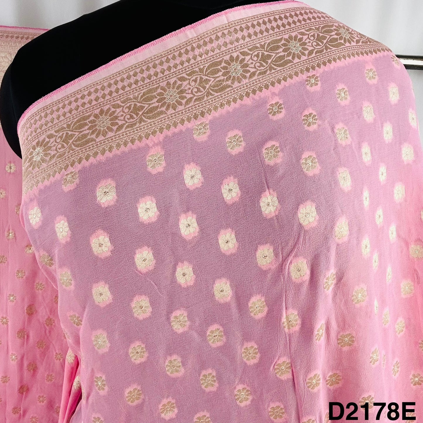 Banarasi Georgette Dupatta-D2178