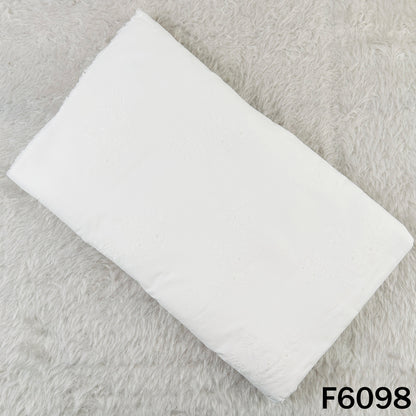 Chikankari Cotton Fabric - F6098