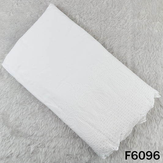 Chikankari Cotton Fabric - F6096