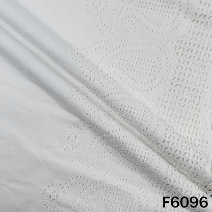 Chikankari Cotton Fabric - F6096