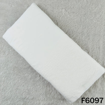 Chikankari Cotton Fabric - F6097