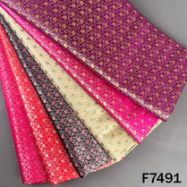 Banarasi Brocade Silk Fabric - F7491
