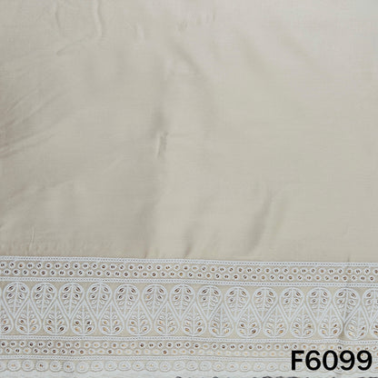 Thread Sequins Embroidered Cotton Fabric - F6099