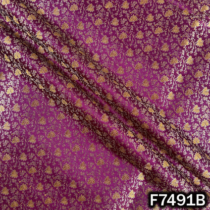 Banarasi Brocade Silk Fabric - F7491