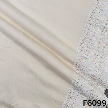 Thread Sequins Embroidered Cotton Fabric - F6099