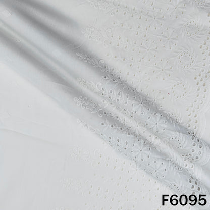Chikankari Cotton Fabric - F6095