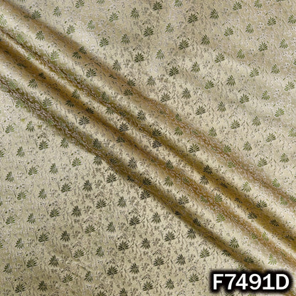 Banarasi Brocade Silk Fabric - F7491