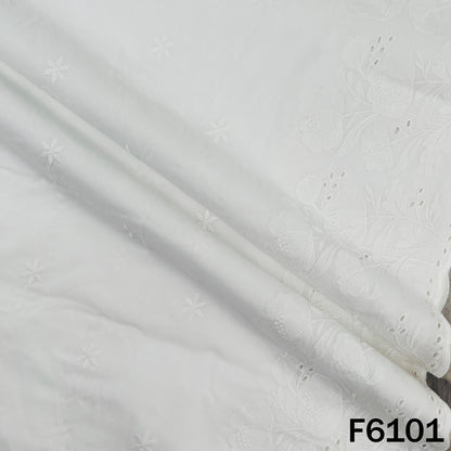 Chikankari Cotton Fabric - F6101