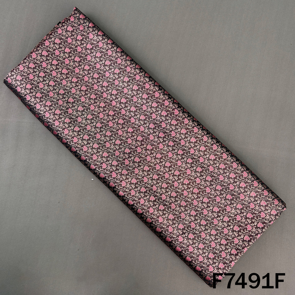 Banarasi Brocade Silk Fabric - F7491