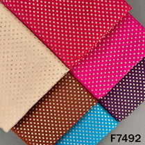 Zari Buti Brocade Fabric - F7492