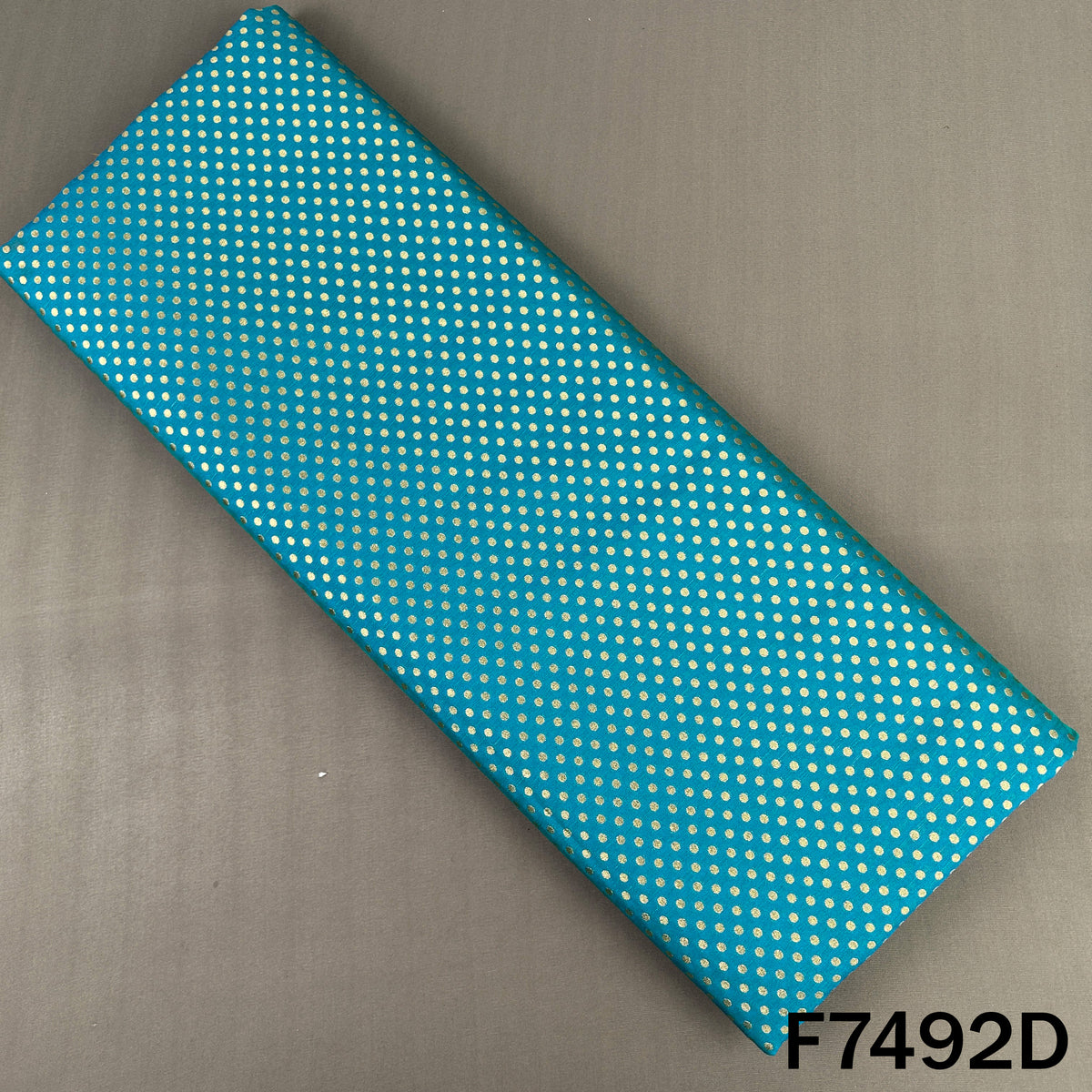Zari Buti Brocade Fabric - F7492