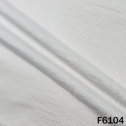Chikankari Cotton Fabric - F6104