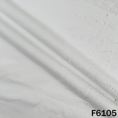 Chikankari Cotton Fabric - F6105