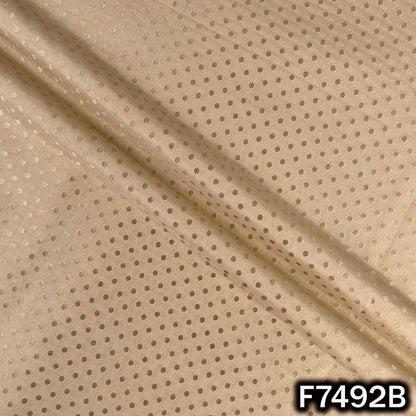 Zari Buti Brocade Fabric - F7492
