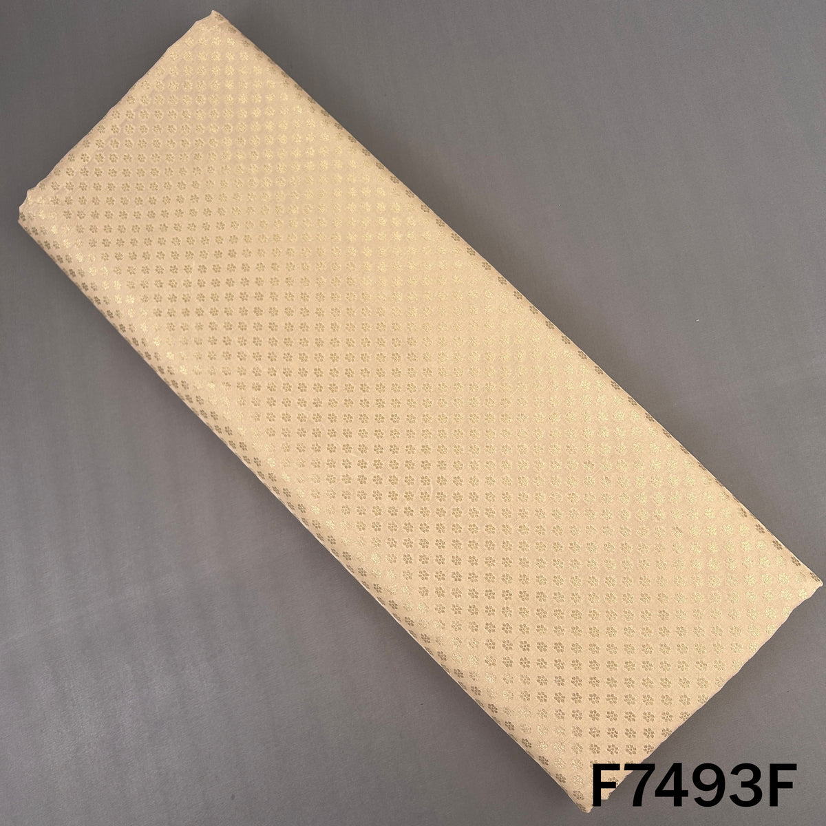 Zari Buti Brocade Fabric - F7493