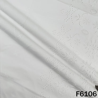 Chikankari Cotton Fabric - F6106