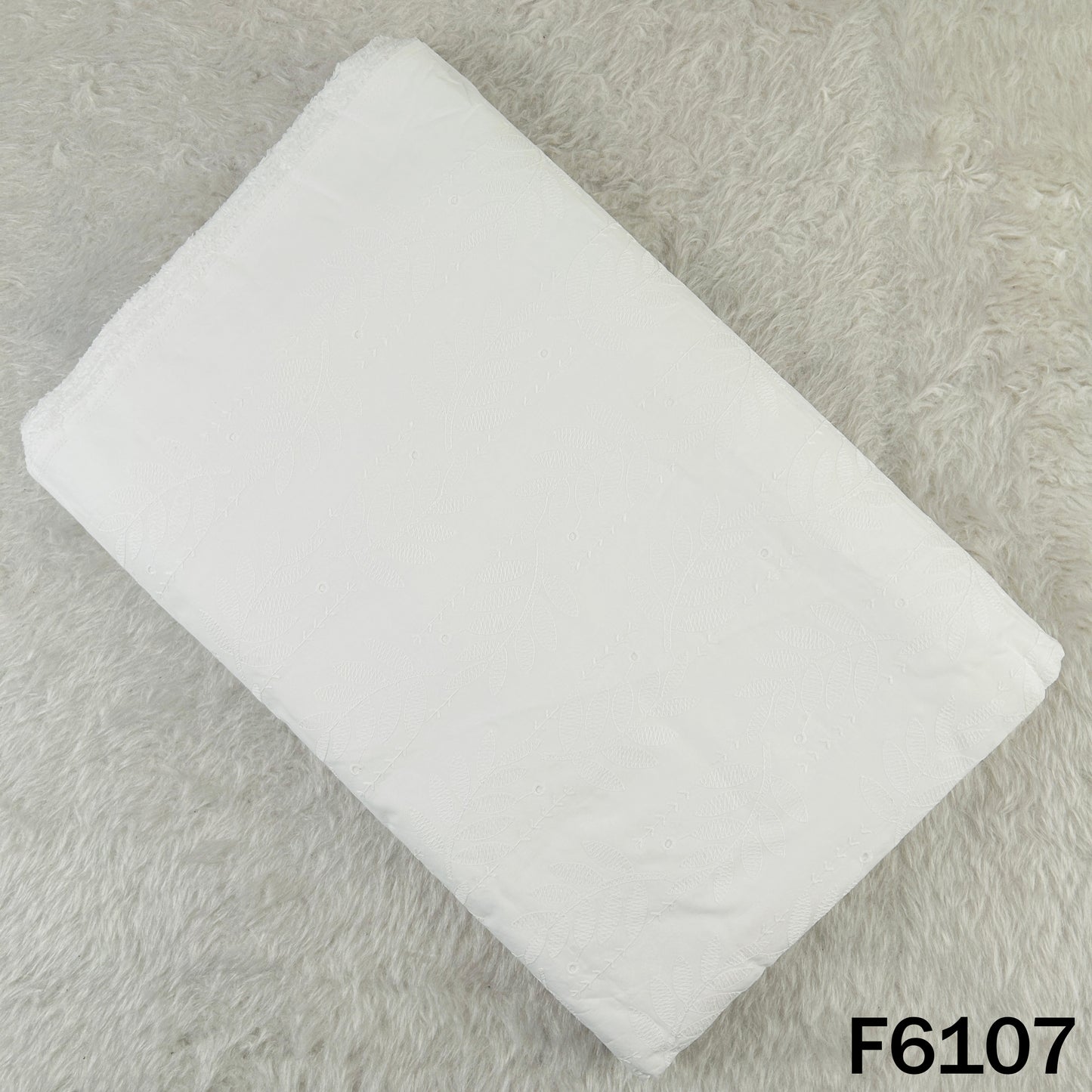 Chikankari Cotton Fabric - F6107