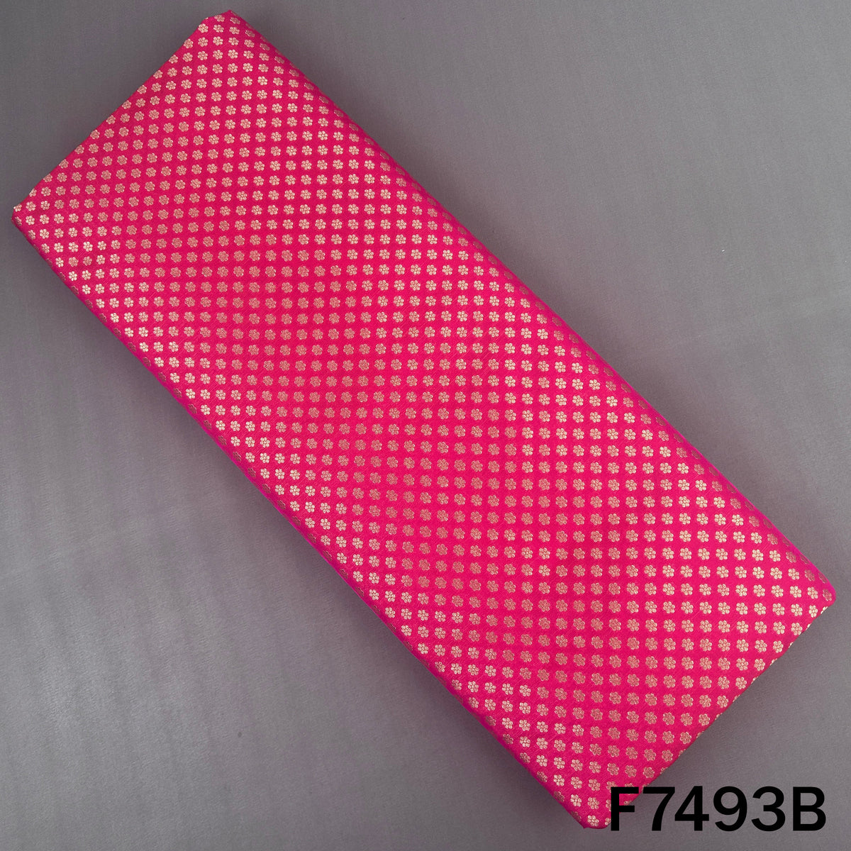 Zari Buti Brocade Fabric - F7493