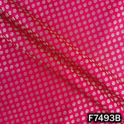 Zari Buti Brocade Fabric - F7493