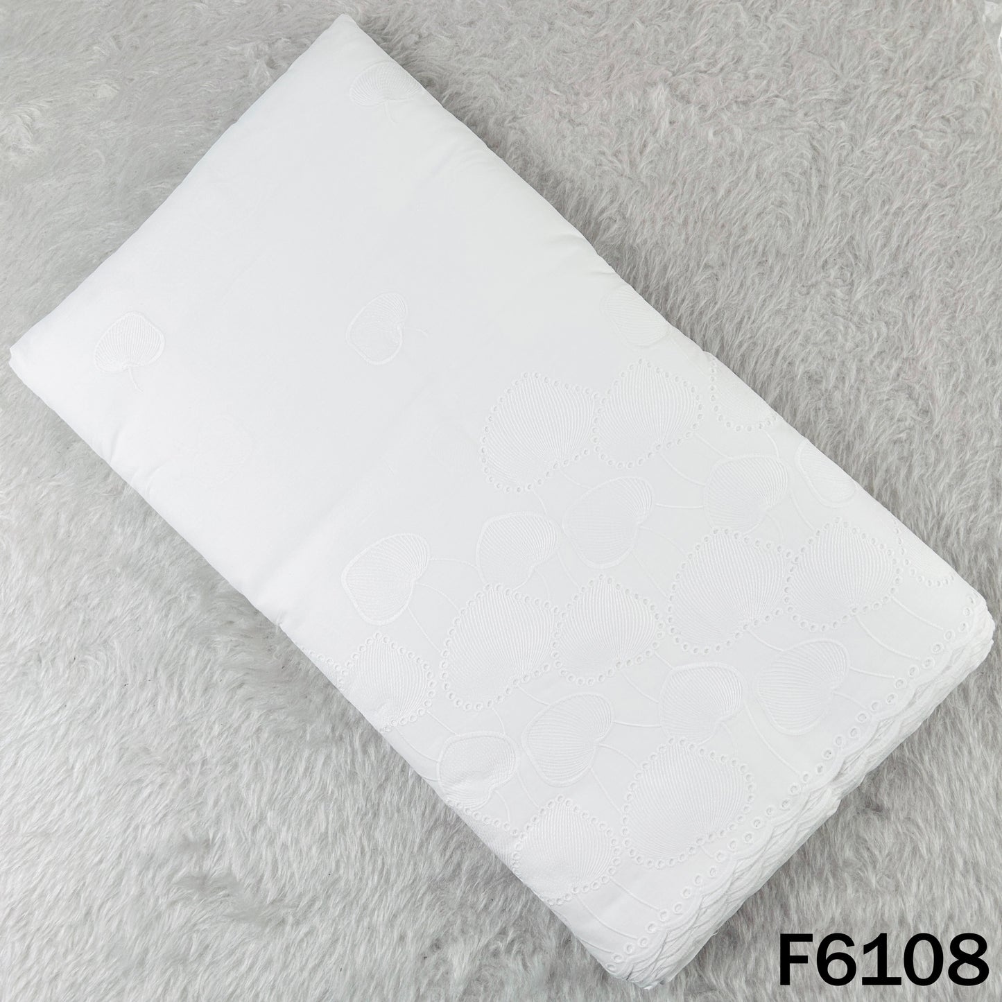 Chikankari Cotton Fabric - F6108