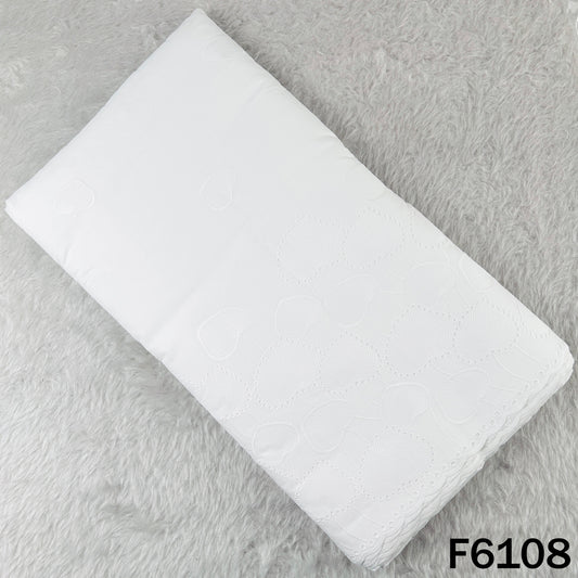 Chikankari Cotton Fabric - F6108