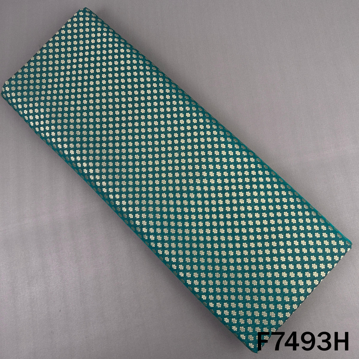 Zari Buti Brocade Fabric - F7493