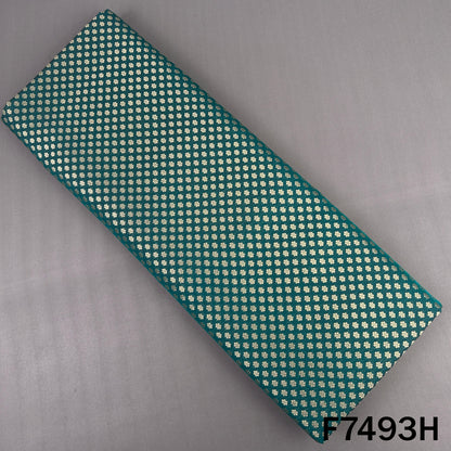 Zari Buti Brocade Fabric - F7493