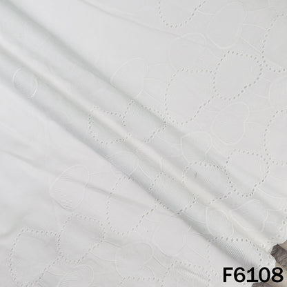 Chikankari Cotton Fabric - F6108