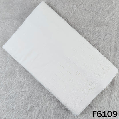 Chikankari Cotton Fabric - F6109