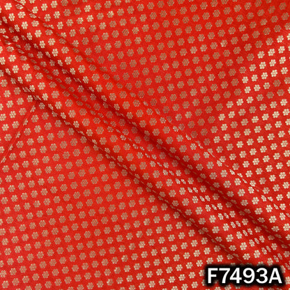 Zari Buti Brocade Fabric - F7493