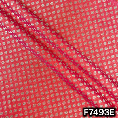 Zari Buti Brocade Fabric - F7493