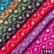 Banarasi Brocade Silk Fabric - F7494
