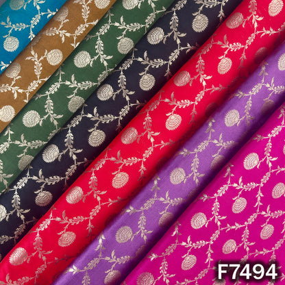 Banarasi Brocade Silk Fabric - F7494