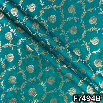 Banarasi Brocade Silk Fabric - F7494
