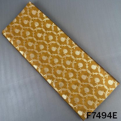 Banarasi Brocade Silk Fabric - F7494