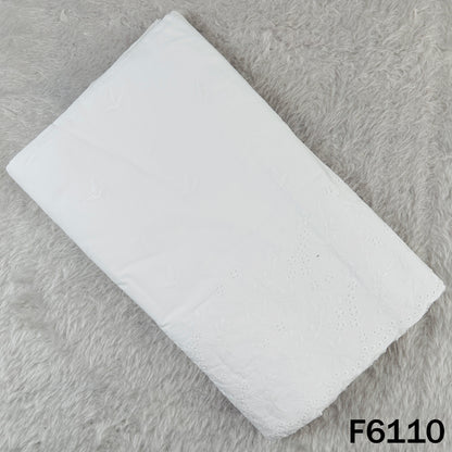 Chikankari Cotton Fabric - F6110