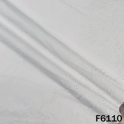 Chikankari Cotton Fabric - F6110