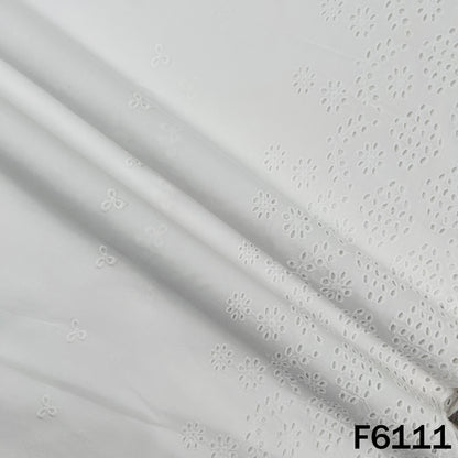 Chikankari Cotton Fabric - F6111