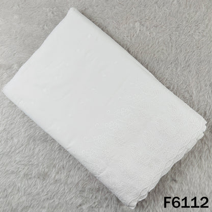 Chikankari Cotton Fabric - F6112