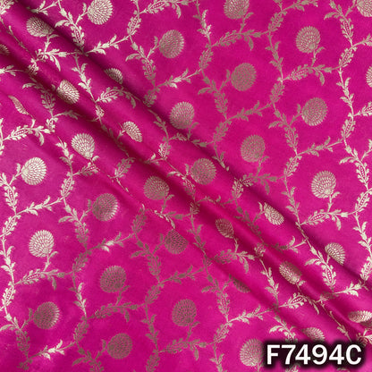 Banarasi Brocade Silk Fabric - F7494