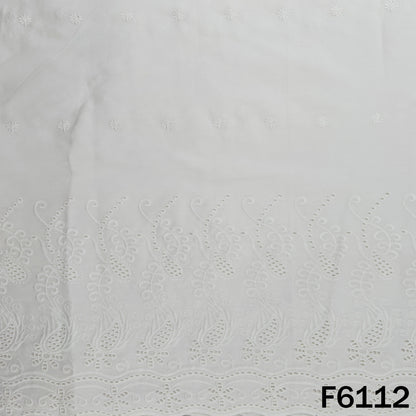 Chikankari Cotton Fabric - F6112