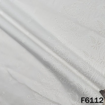 Chikankari Cotton Fabric - F6112
