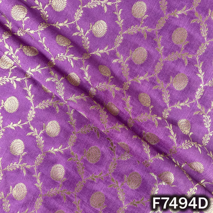 Banarasi Brocade Silk Fabric - F7494
